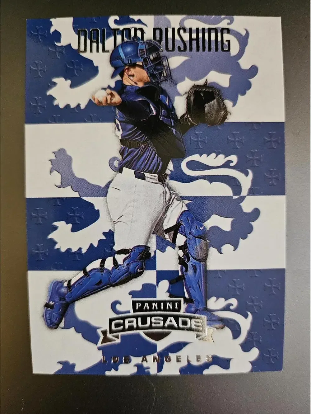 2025 Panini Crusade - Daulton Rushing #62 - Dodgers